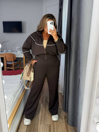 Női melegítőruha plus size 8182