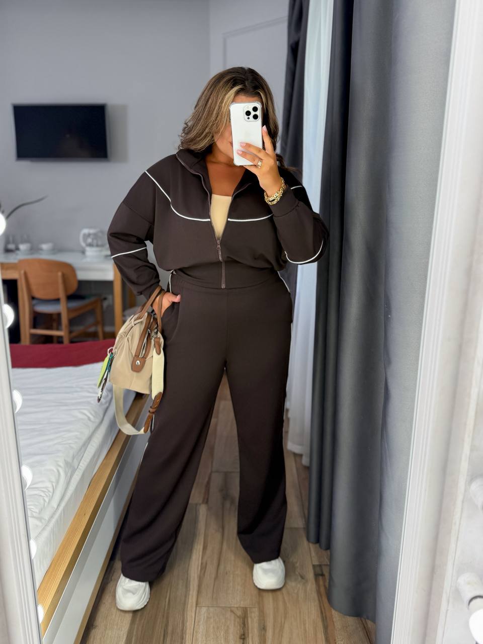 Női melegítőruha plus size 8182