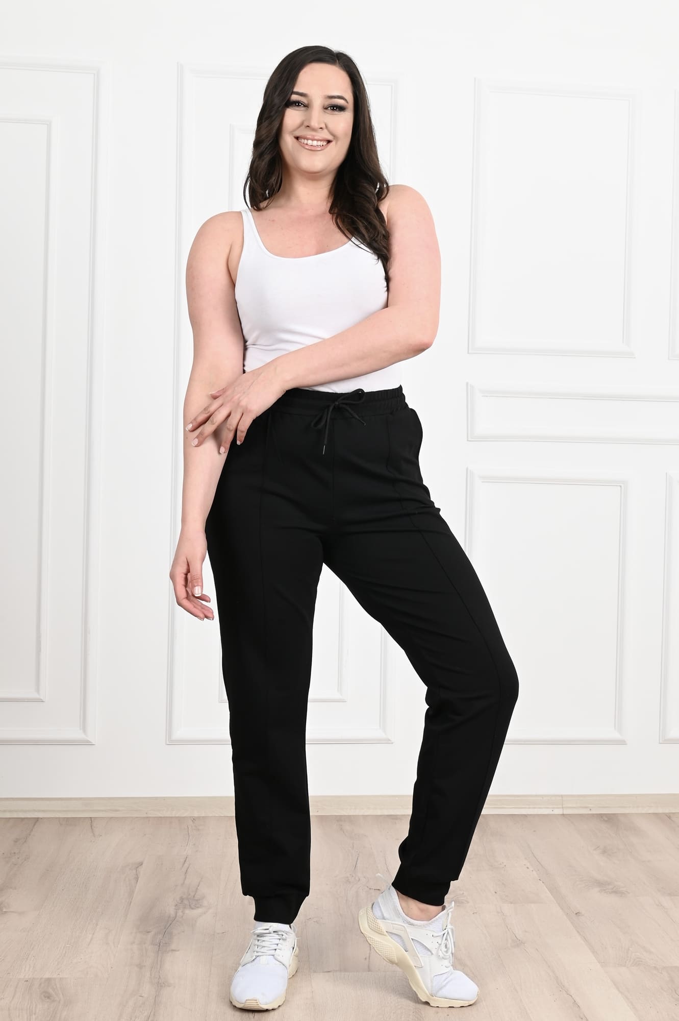 Női plus size melegítőnadrág 6068-22