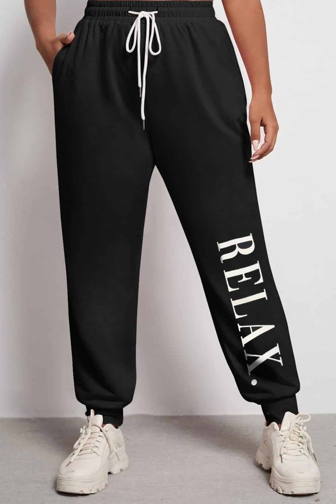 Női plus size melegítőnadrág Relax 6078-22