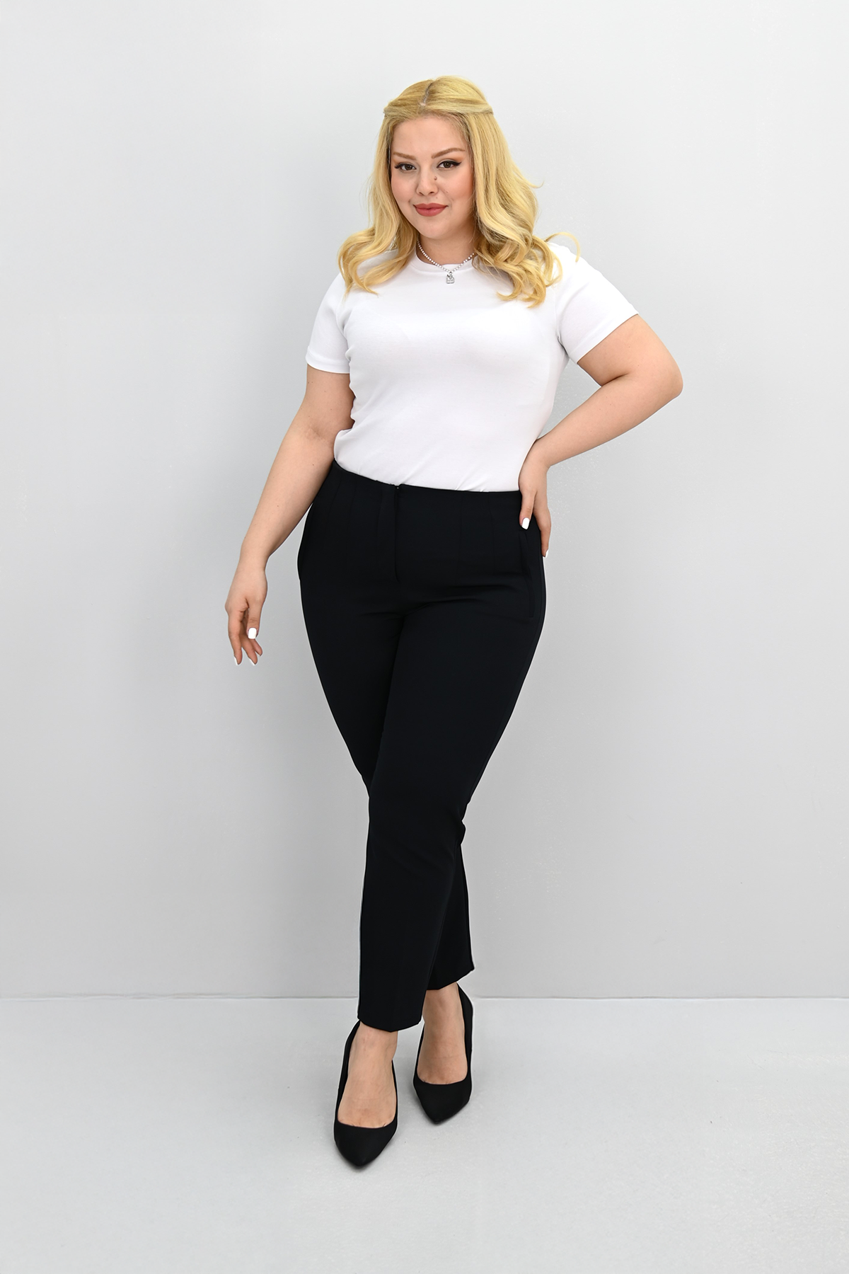 Női plus size nadrág 6110-25