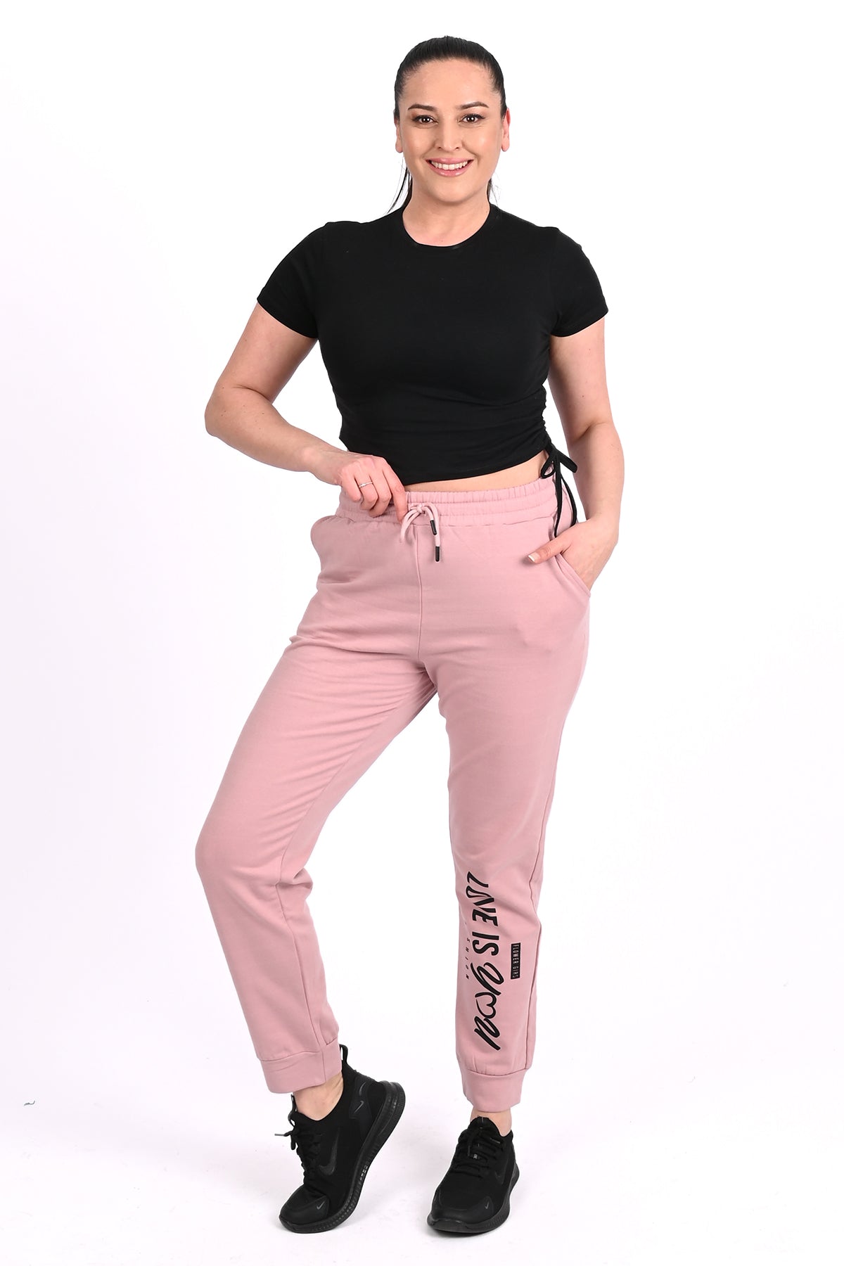Női plus size nadrág Love 6127-23