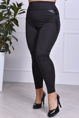Női plus size bőr harisnya 6131-23