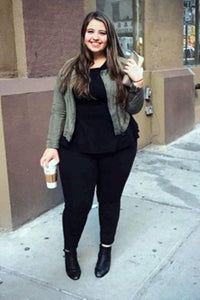 Női plus size harisnya varrással 6140-23