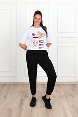 Női plus size melegítőnadrág 6214-23