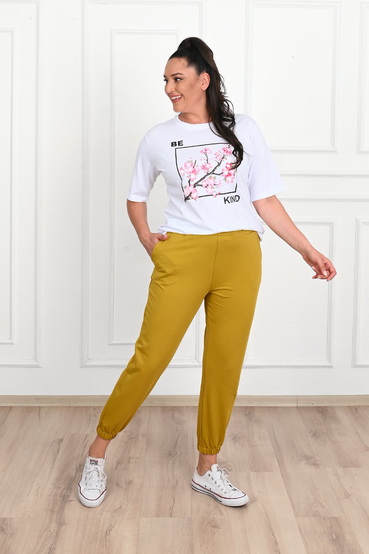 Női plus size melegítőnadrág 6214-23