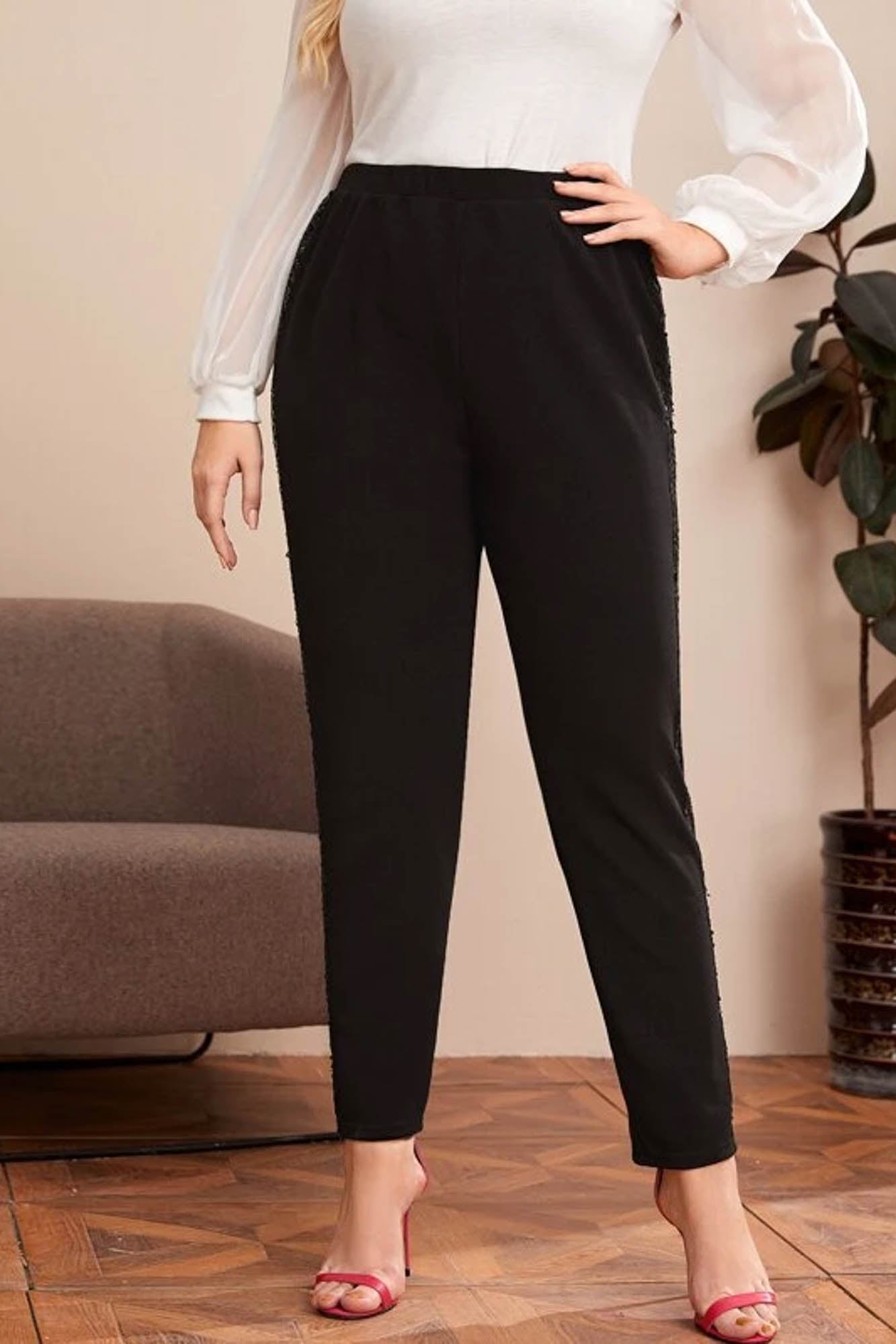 Női plus size nadrág 6240