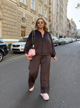Női plus size bársony melegítő 8072