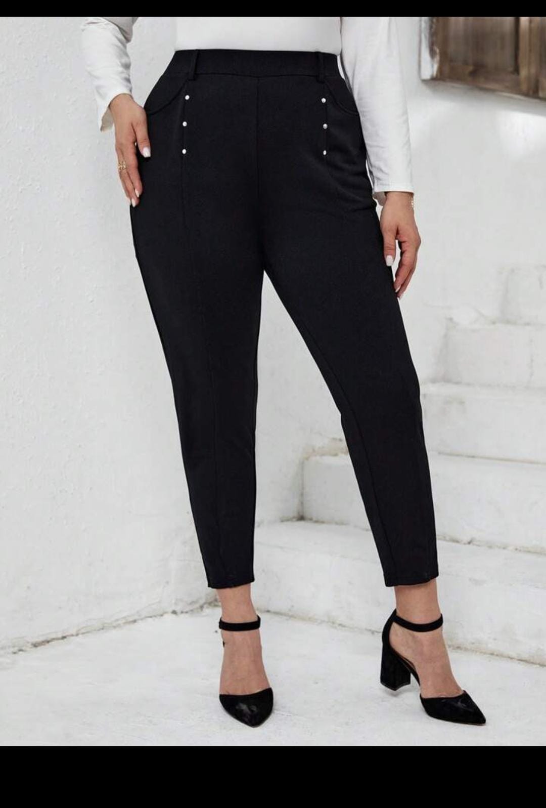 Női plus size nadrág 6258