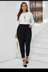 Pantaloni dama marimi mari 6258
