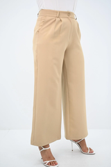 Női plus size nadrág csattal PTS003