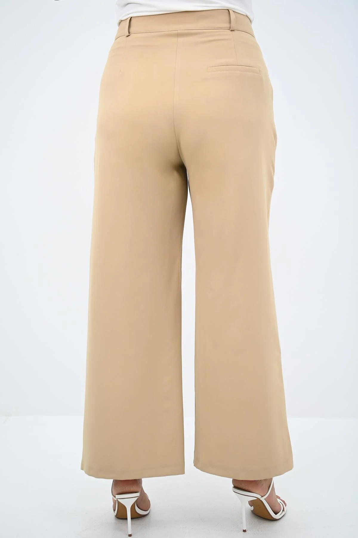 Női plus size nadrág csattal PTS003