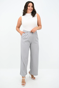 Női plus size nadrág csattal PTS003