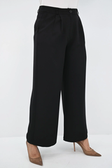 Női plus size nadrág csattal PTS003