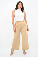 Női plus size nadrág csattal PTS003