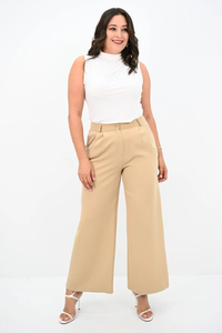 Női plus size nadrág csattal PTS003