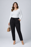 Pantaloni dama marimi mari 6303