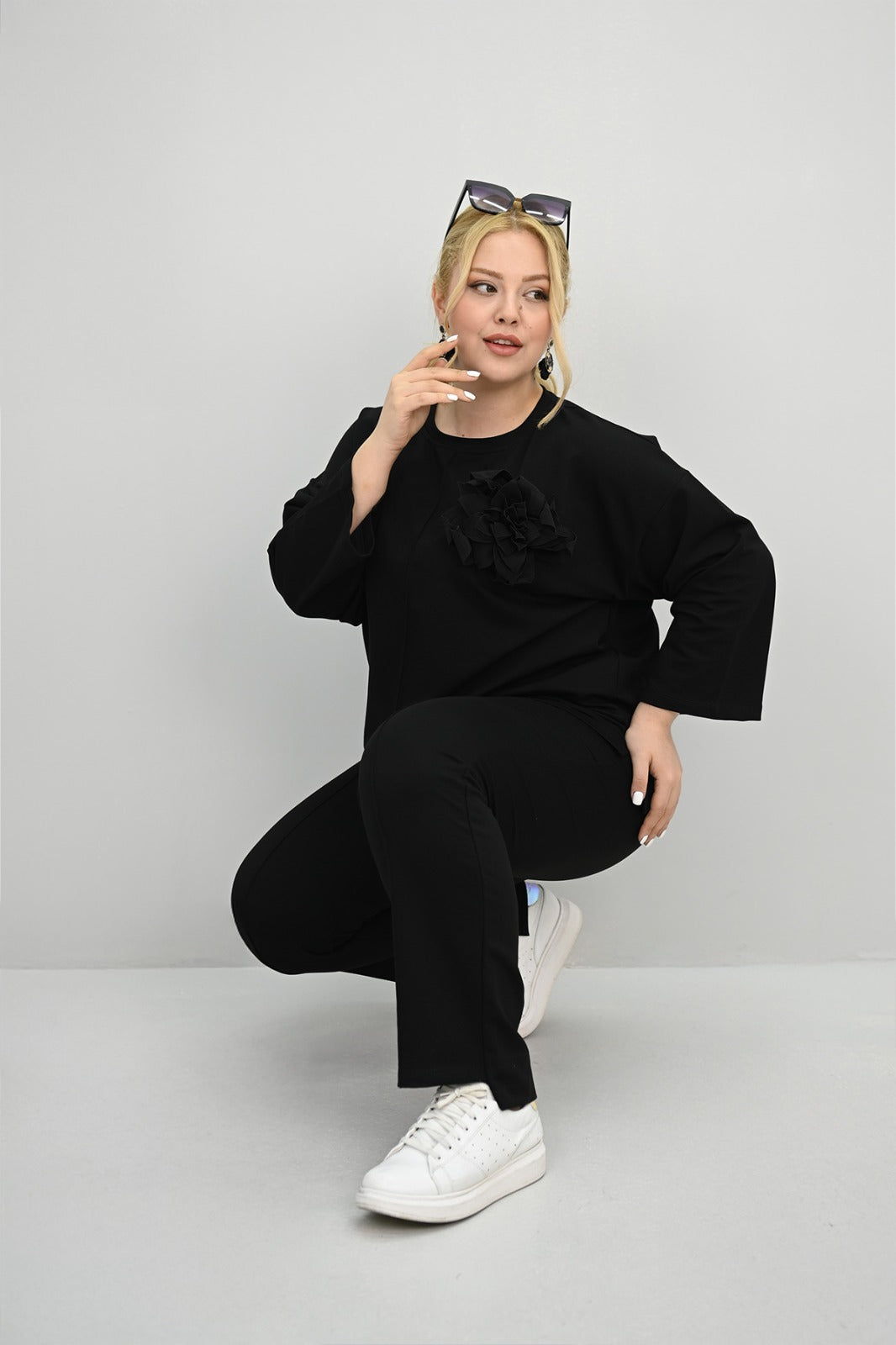 Női melegítőruha plus size 8182
