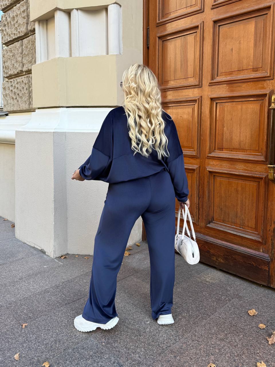 Női plus size bársony melegítő 8072