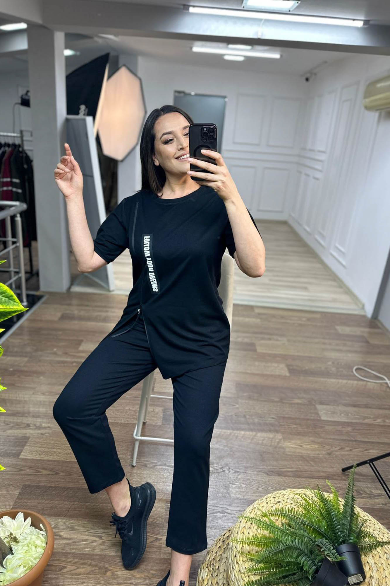 Női plus size melegítő Follow 8000-23
