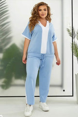 Női melegítő plus size Free 8016-23
