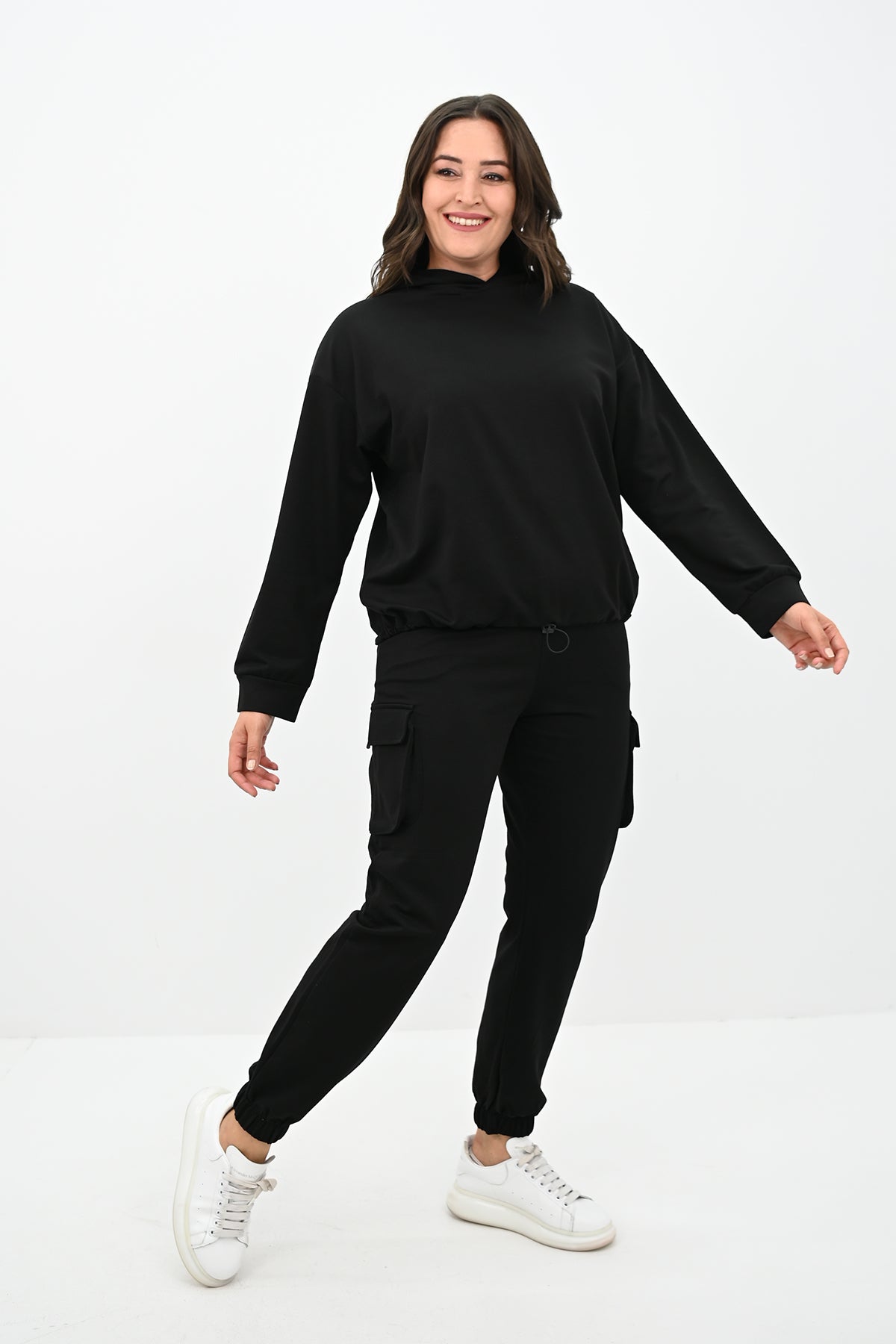 Női melegítőruha, plus size 8024