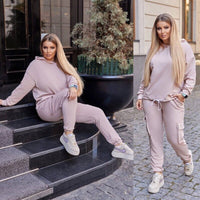 Női melegítőruha, plus size 8024
