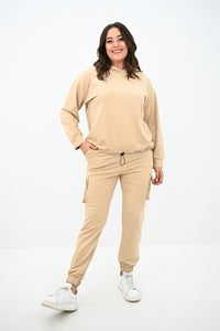 Női melegítőruha, plus size 8024