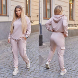 Női melegítőruha, plus size 8024
