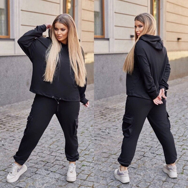 Női melegítőruha, plus size 8024