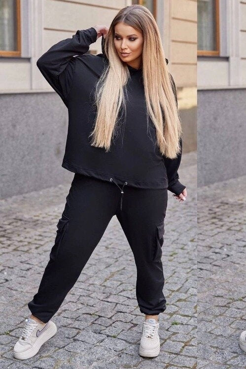 Legnépszerűbbek, Női melegítőruha, plus size 8024, bigsize.ro