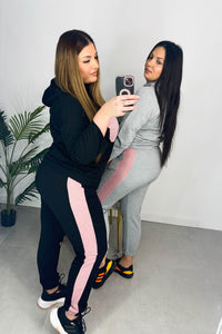 Női melegítőruha plus size Csillámos 8025-23