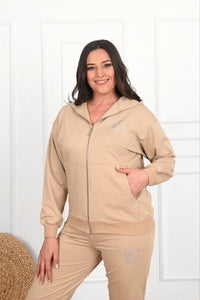 Női melegítőruha plus size BG 8028-23