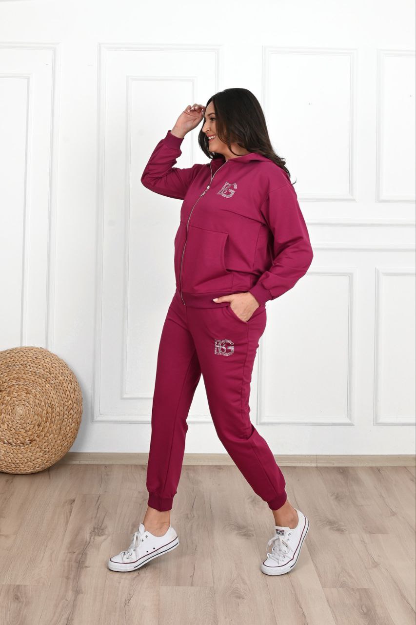 Női melegítőruha plus size BG 8028-23
