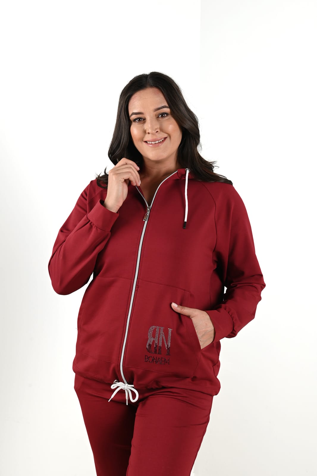 Női melegítőruha plus size 8037