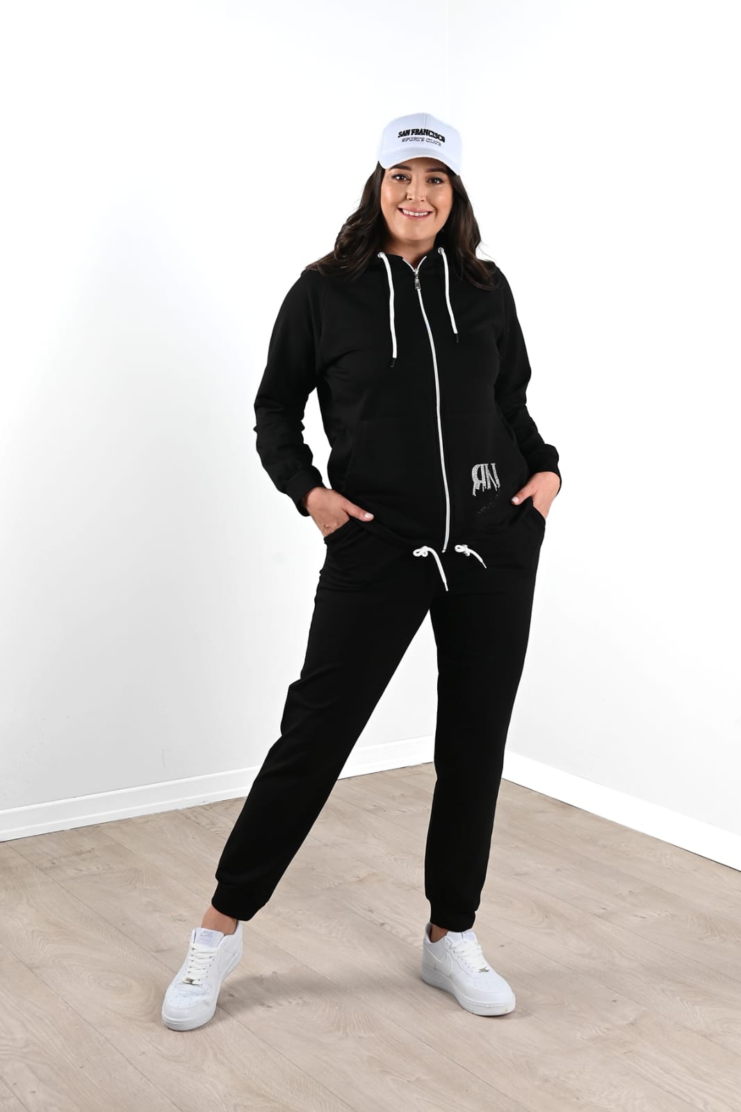 Női melegítőruha plus size 8037