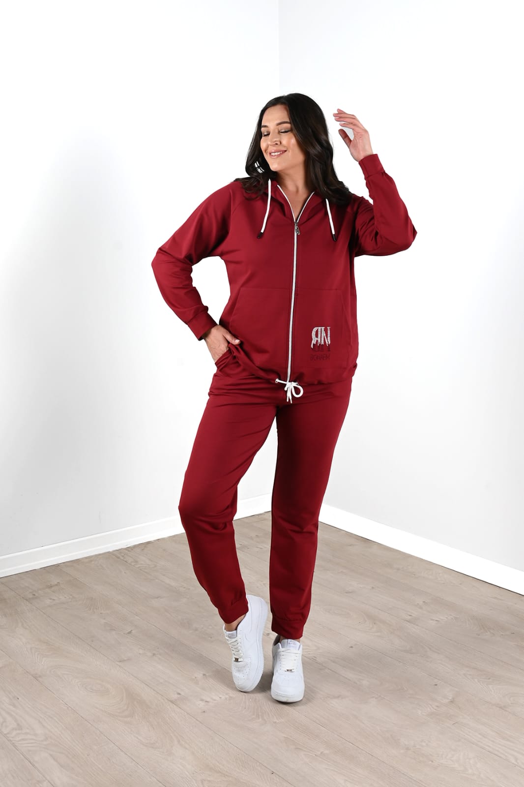 Női melegítőruha plus size 8037