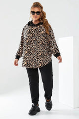 Női melegítőruha plus size 8038