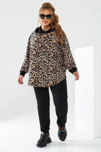 Női melegítőruha plus size 8038