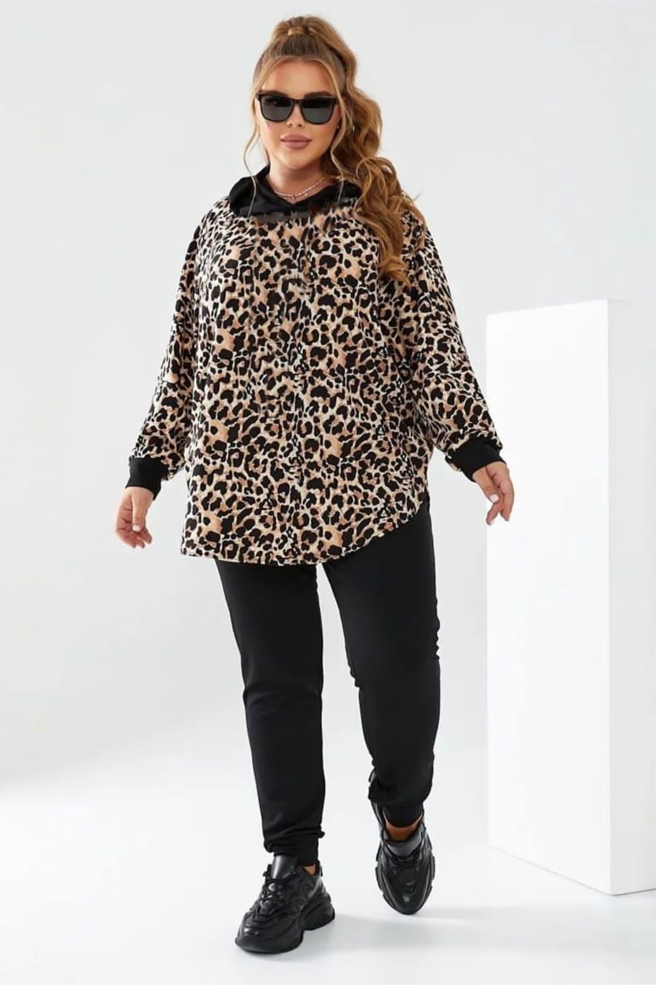 Női melegítőruha plus size 8038