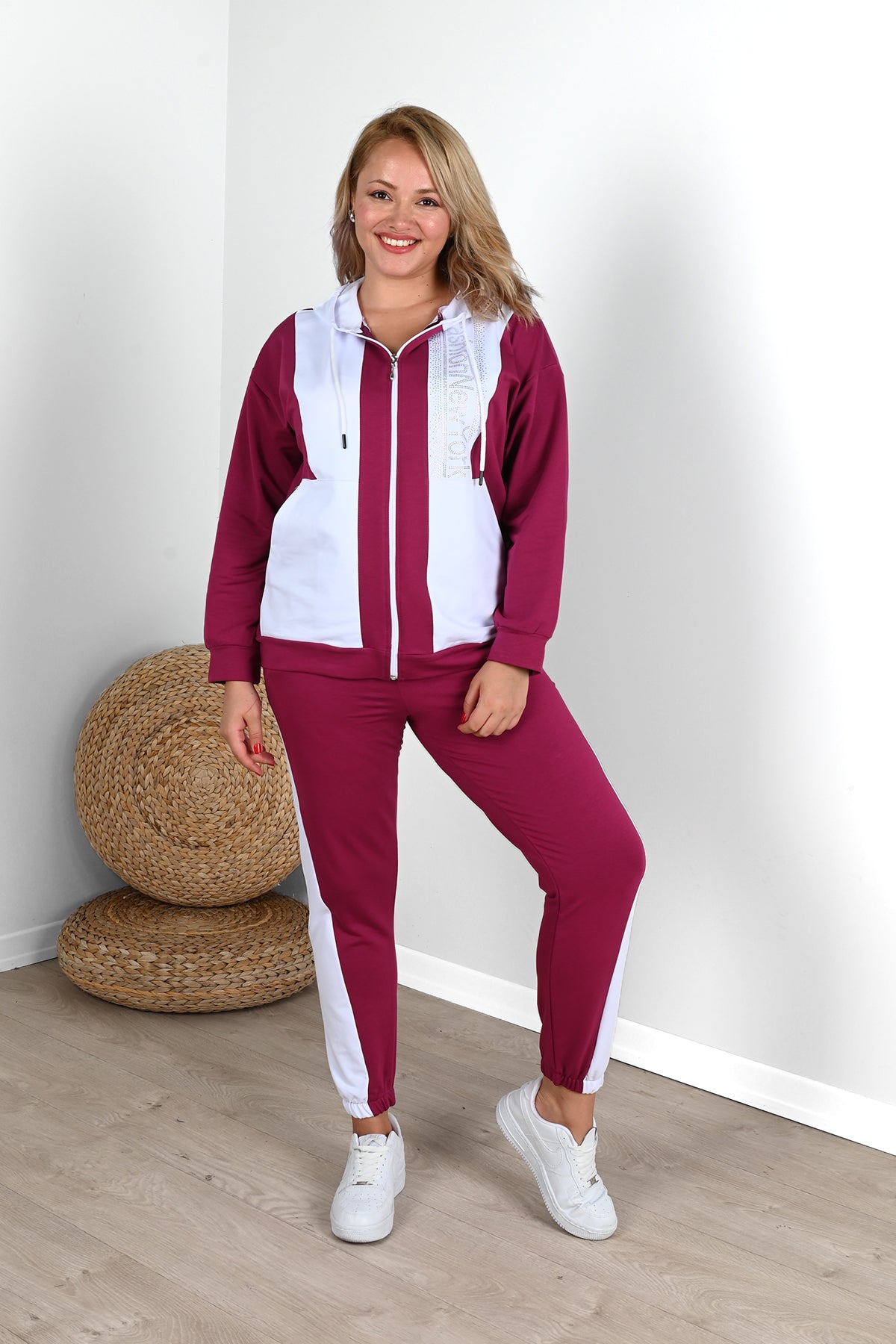 Női melegítőruha plus size NY 8043-23