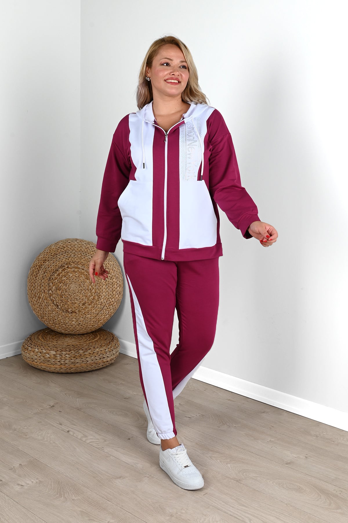 Női melegítőruha plus size NY 8043-23