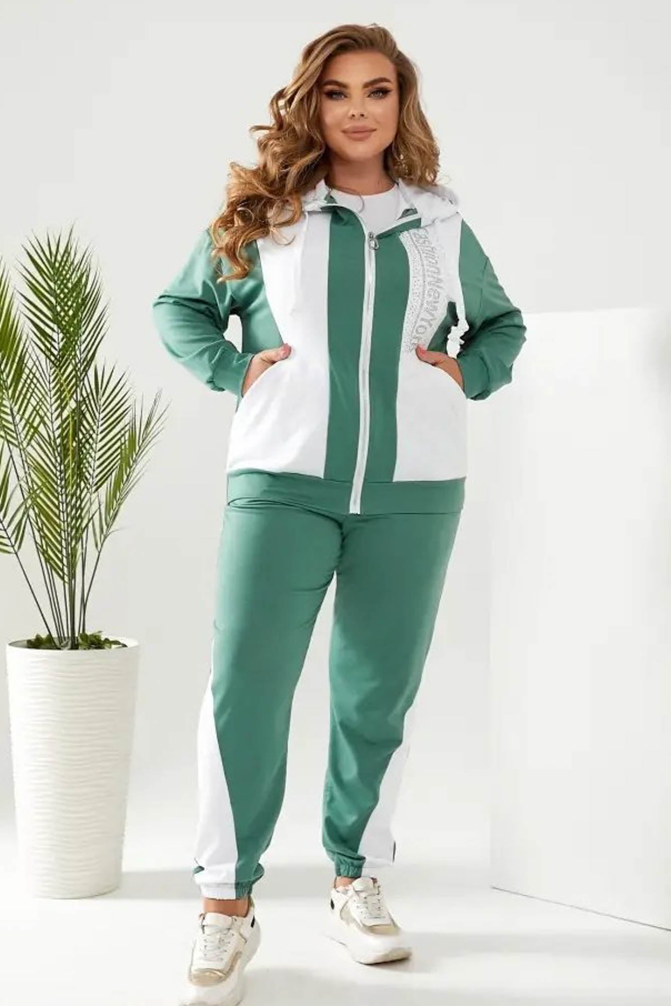 Női melegítőruha plus size NY 8043-23