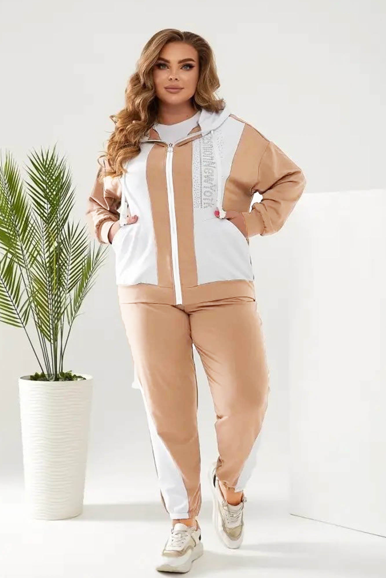 Női melegítőruha plus size NY 8043-23