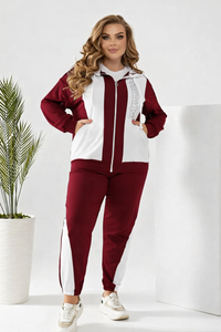 Női melegítőruha plus size NY 8043-23