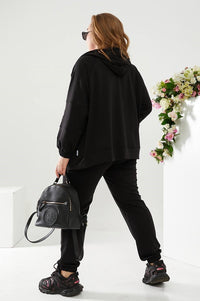 Női melegítőruha, plus size Let-Go 8044-23