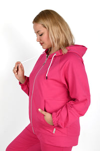 Női melegítőruha, plus size Let-Go 8044-23