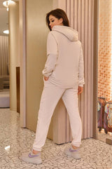 Női melegítőruha, plus size Let-Go 8044-23