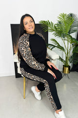 Női plus size melegítő állatmintával 8048
