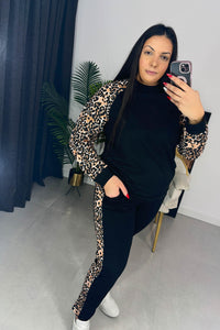 Női plus size melegítő állatmintával 8048